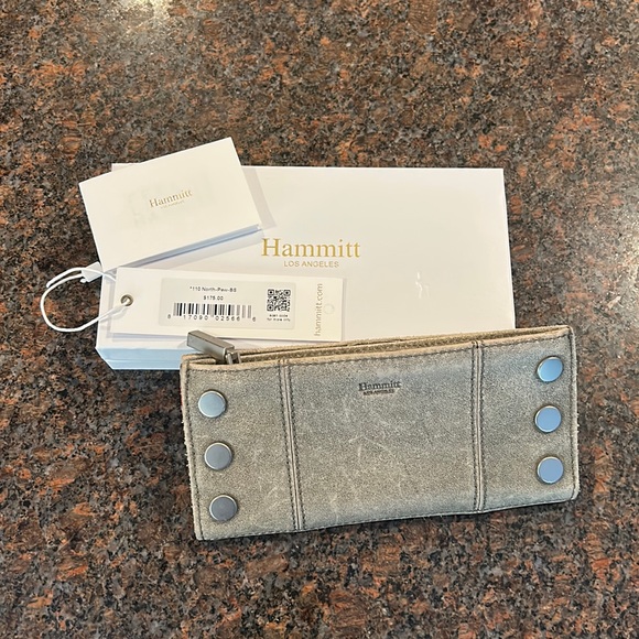 Hammitt Handbags - Hammit North Face Wallet w/Pewter Hardware and original box w/tags